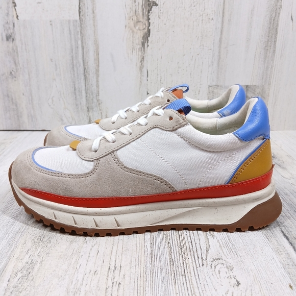 Madewell Shoes - Madewell Kickoff Trainer Sneakers in Recycled Nylon, Suede and Leather